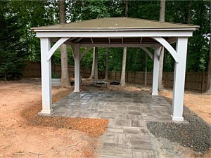 Covered Patio, Flowery Branch, GA